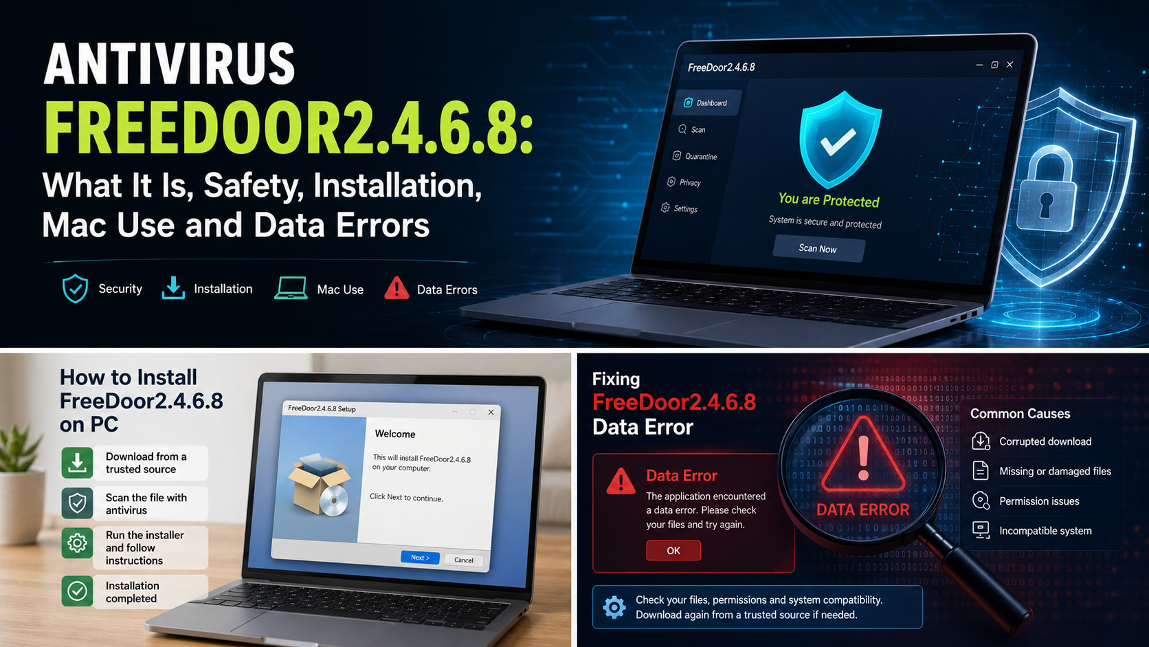 Antivirus FreeDoor2.4.6.8