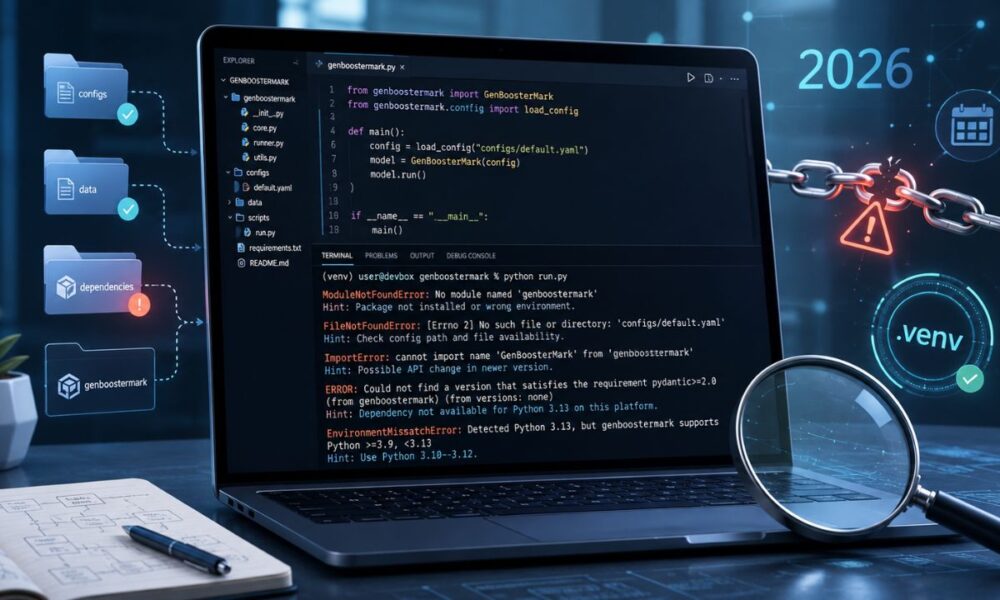 why can't i run my genboostermark code