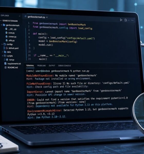 why can't i run my genboostermark code