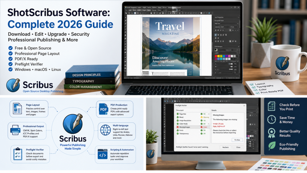 ShotScribus Software