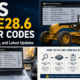 grs uine28.6 error codes